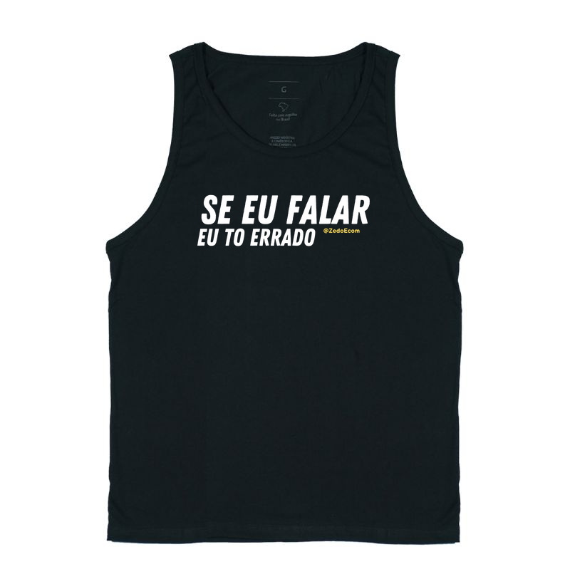 Se eu falar 