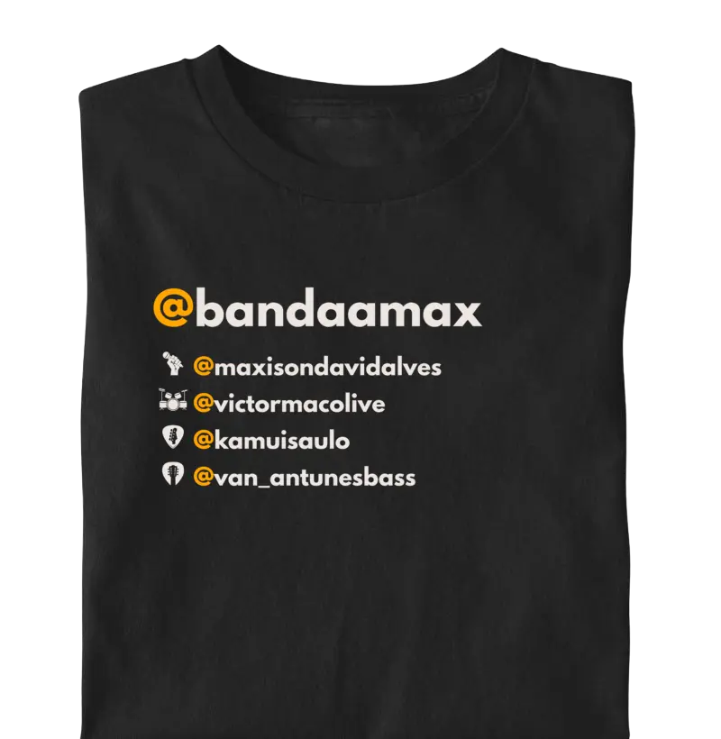 Banda AMAX - Merch Oficial | Instagram