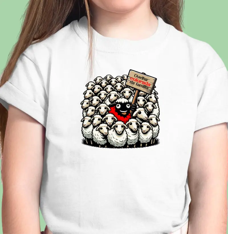 Ovelha Vermelha Infantil