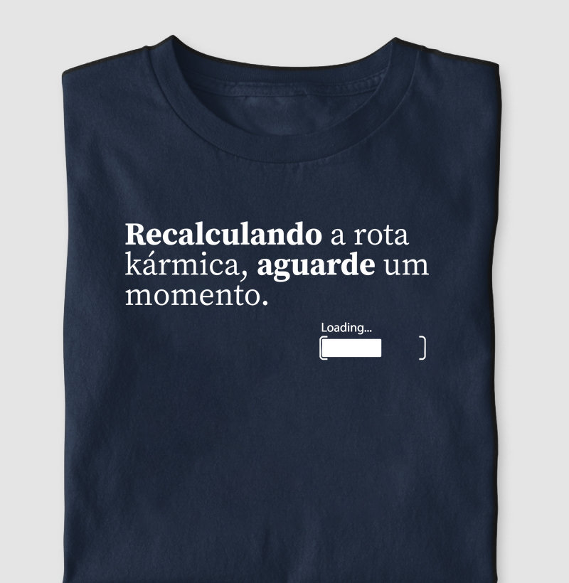 Recalculando rota