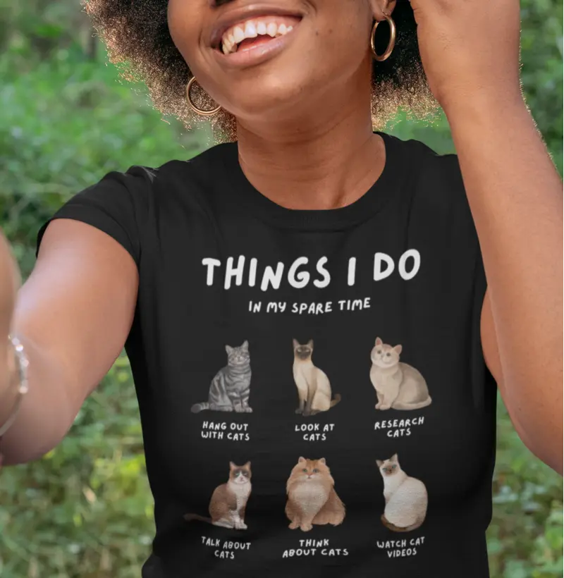 Camisa Feminina Catlovers - Soul Nice