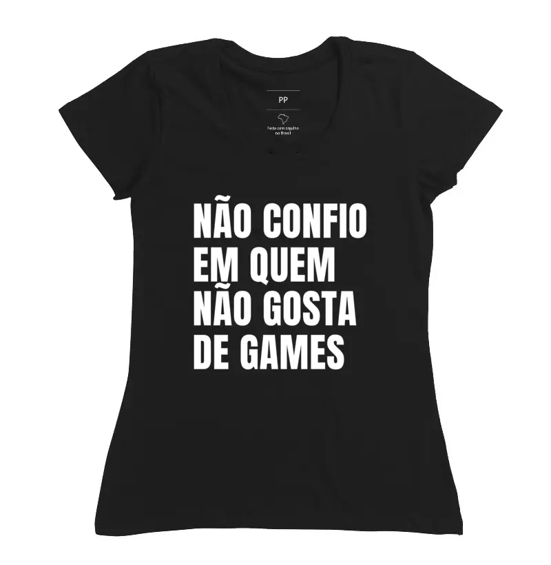 Não confio em quem não gosta de games GIRL