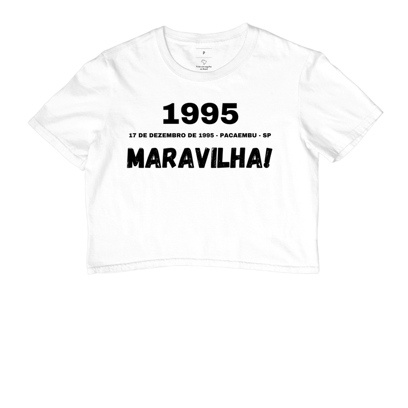 CAMISA MARAVILHA BRANCA