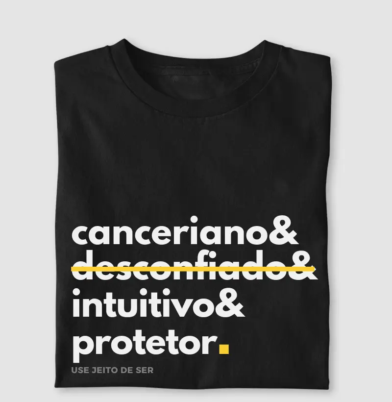 Canceriano sim desconfiado não