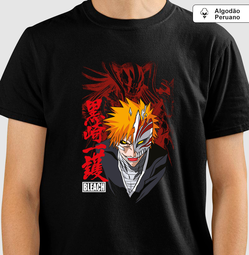 Camisa Algodão Peruano Ichigo - Bleach