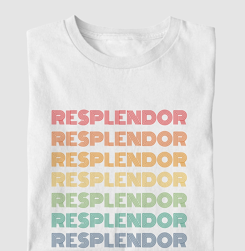 Resplendor Letreiro Retrô