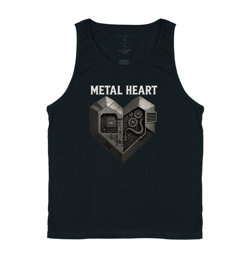 Camiseta Metal Heart