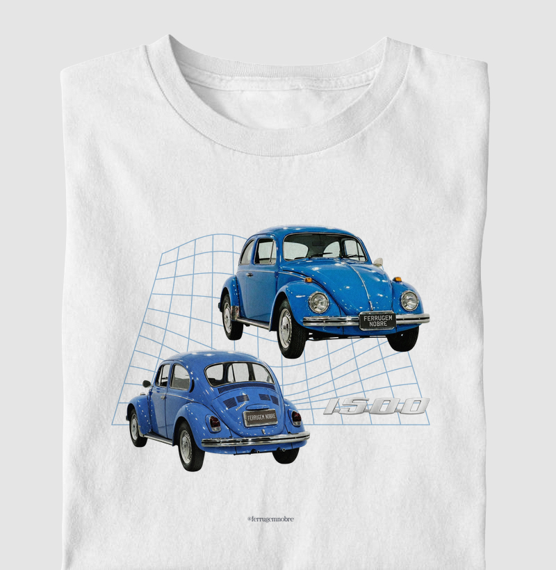 Camiseta Fusca 1500 1974 – O Clássico Fuscão - Clara
