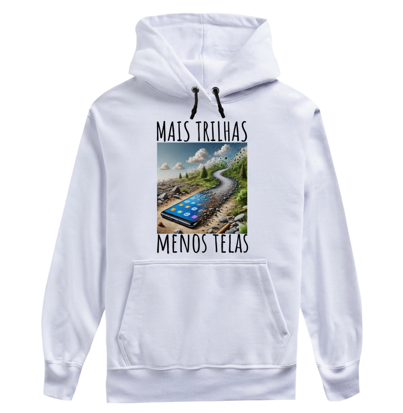 Mais trilhas, menos telas