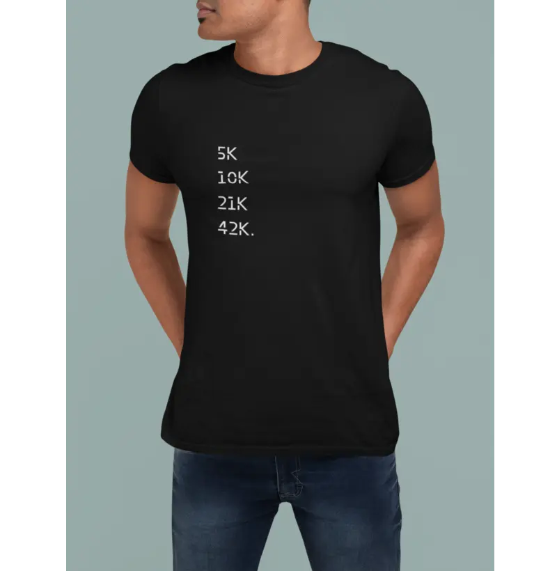Camisa 5k 10k 21k 42k