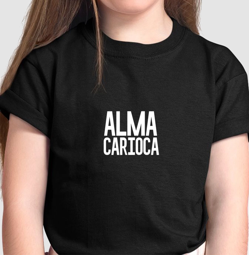 Camiseta Infantil Alma Carioca 