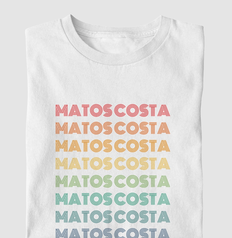 Matos Costa Letreiro Retrô