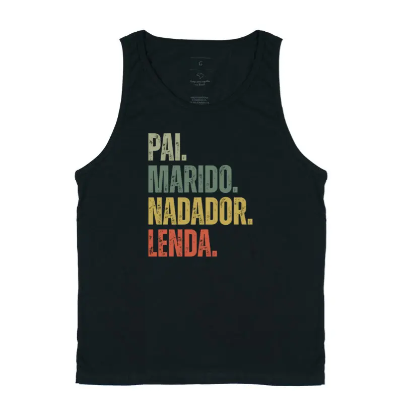 Pai. Marido. Nadador. Lenda.