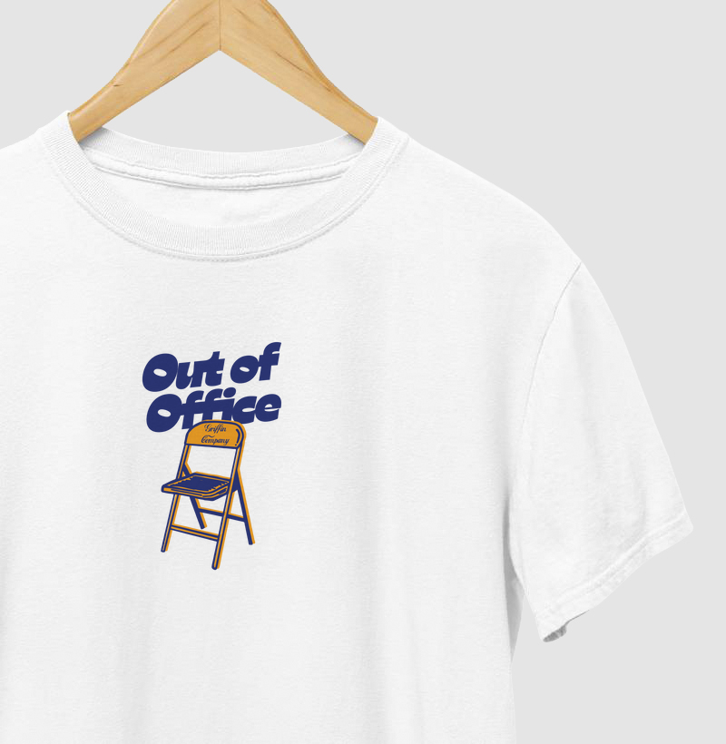 CAMISETA MASCULINA OUT OFFICE