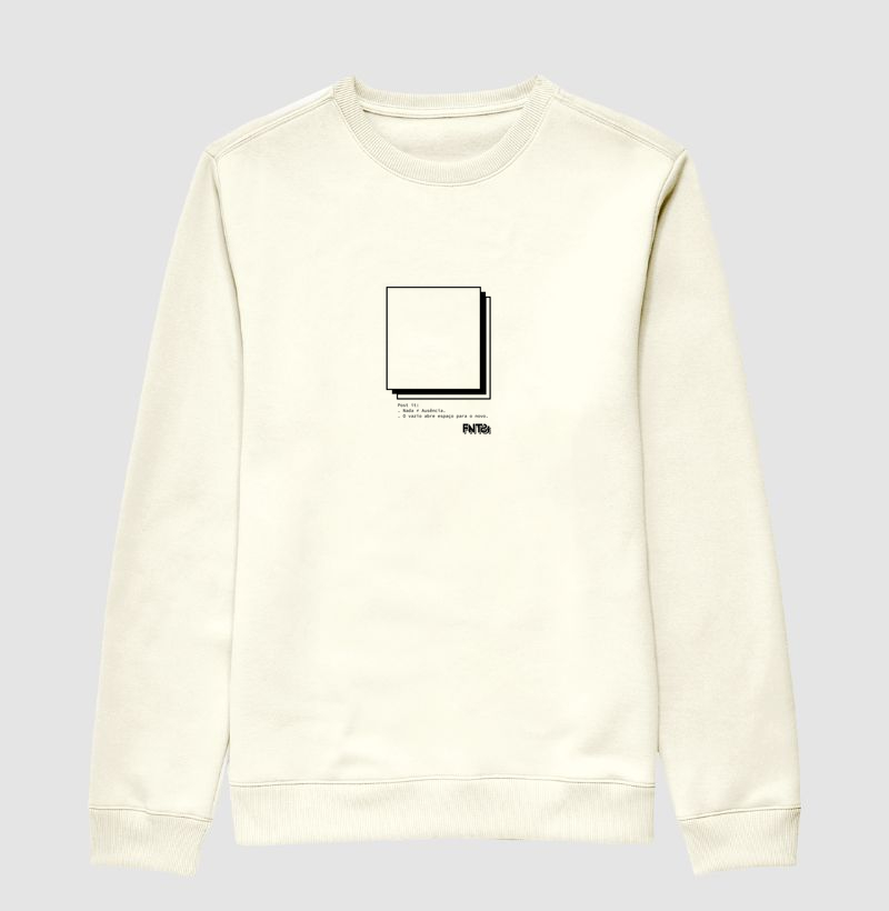 MOLETOM SUÉTER SLIM "CAOS" / POST IT