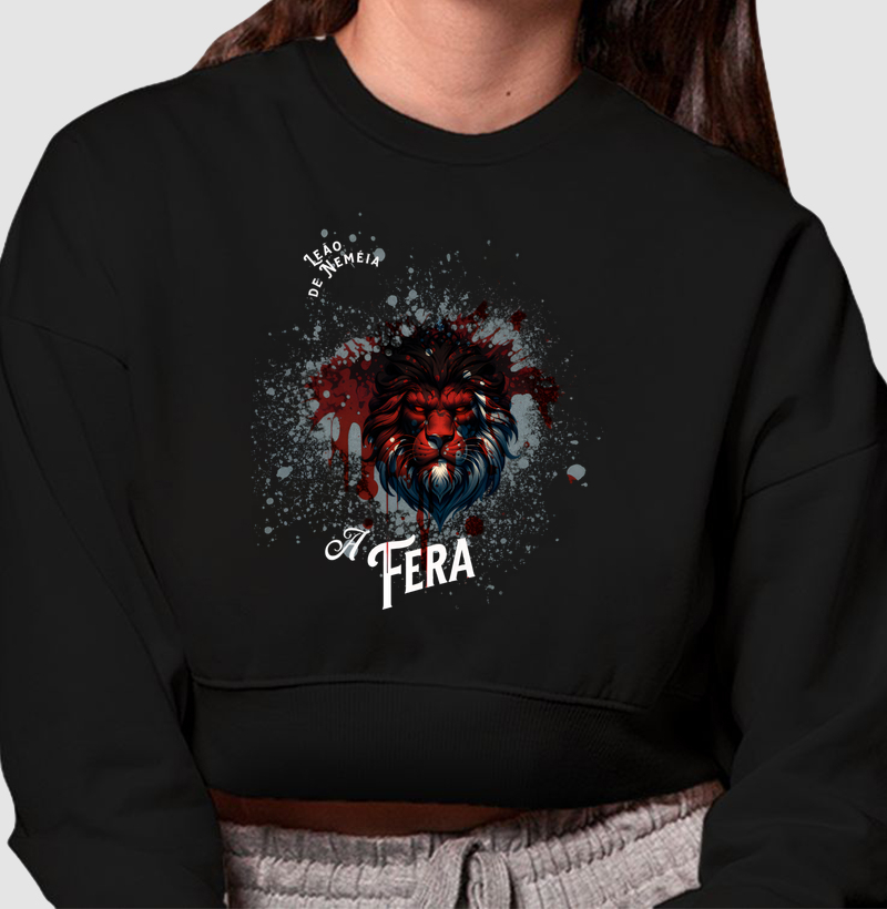 Cropped Moletom - A Fera