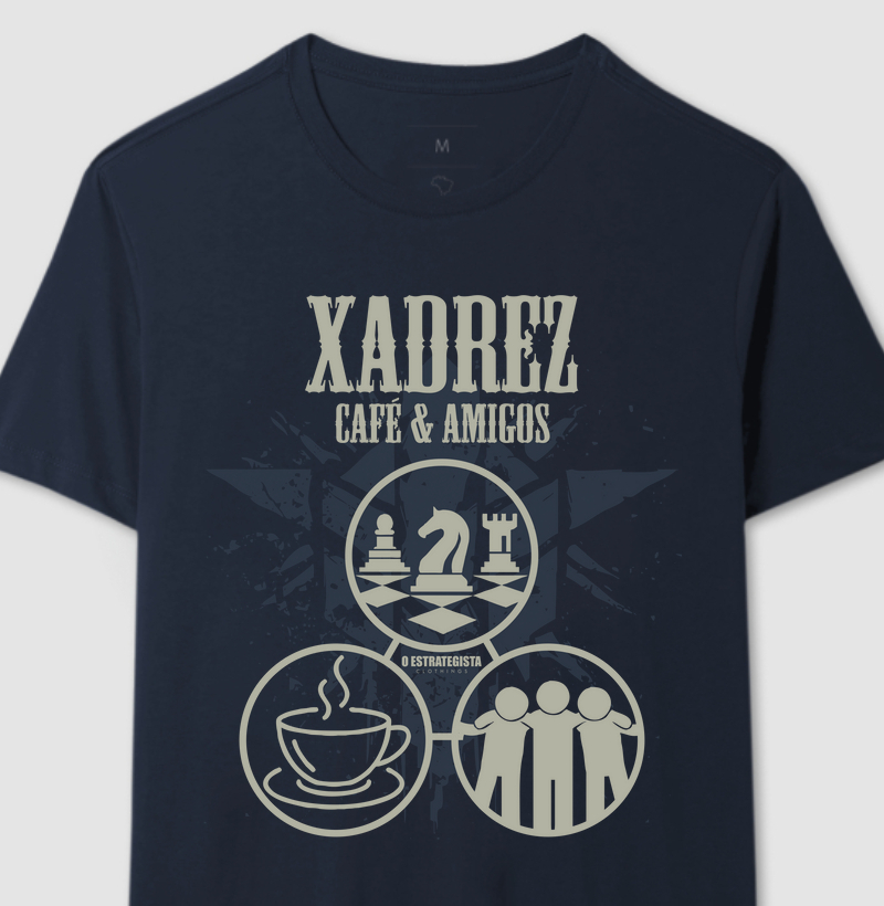 Xadrez, café e amigos