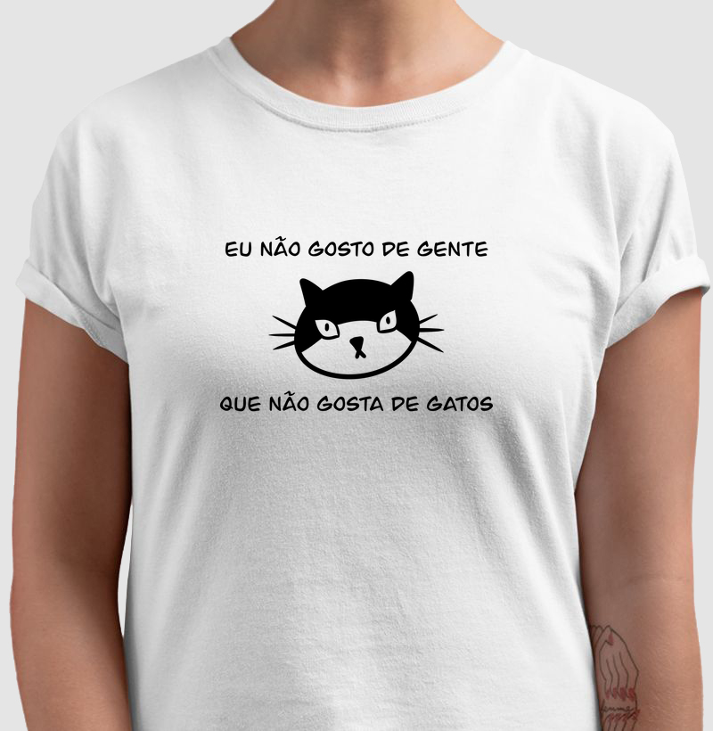 Eu não gosto de gente que não gosta de gatos