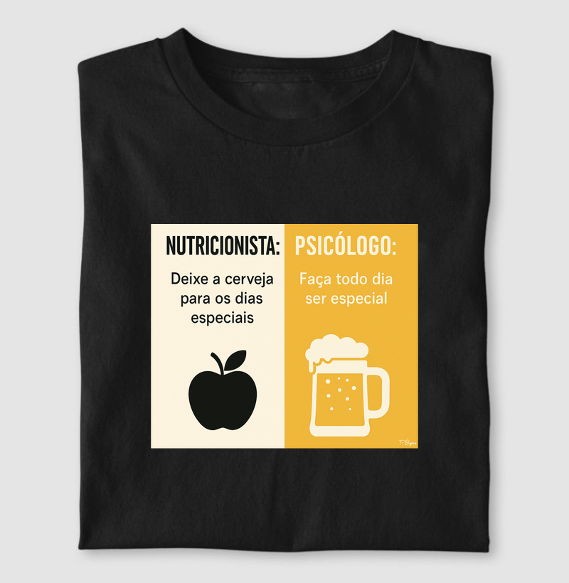 Nutricionista x Psicólogo