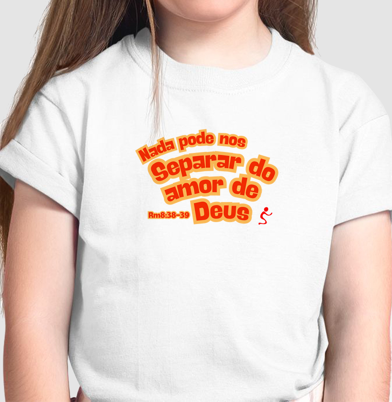 Camiseta Infantil Amor de Deus