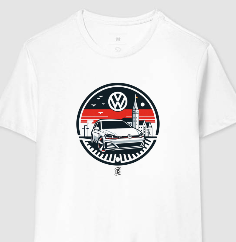 Camiseta Manga Curta GTI MK VII Wolfsburg