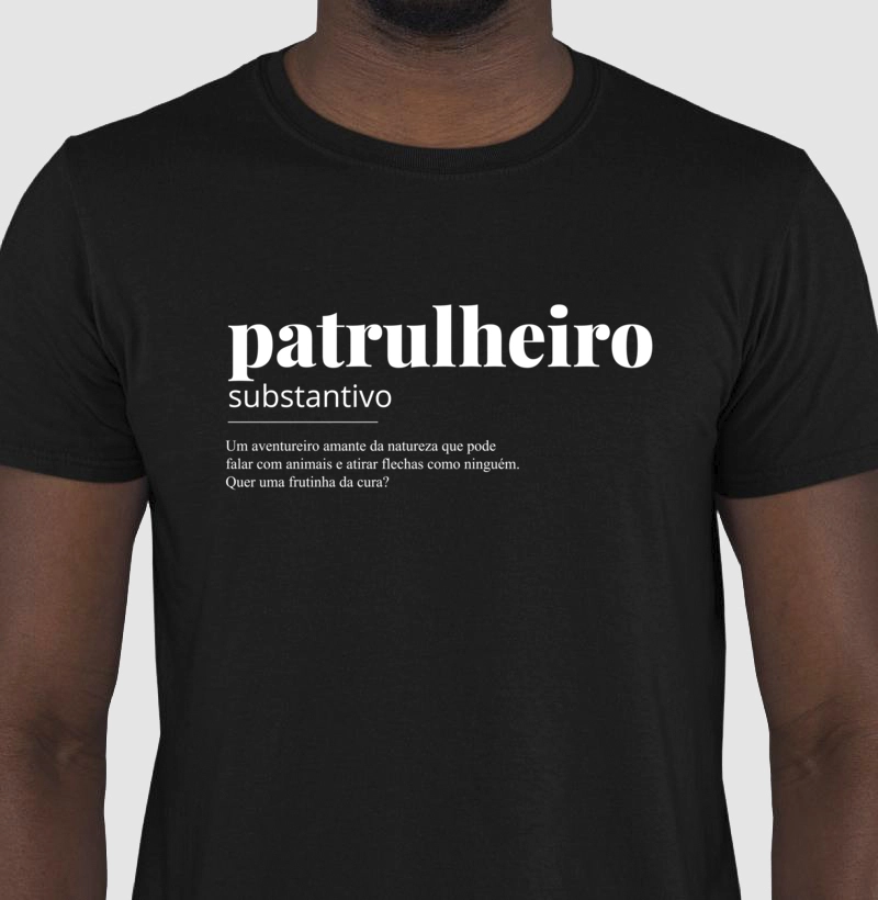 Camiseta Patrulheiro
