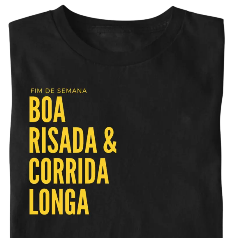 Fim de Semana - Boa risada & Corrida longa