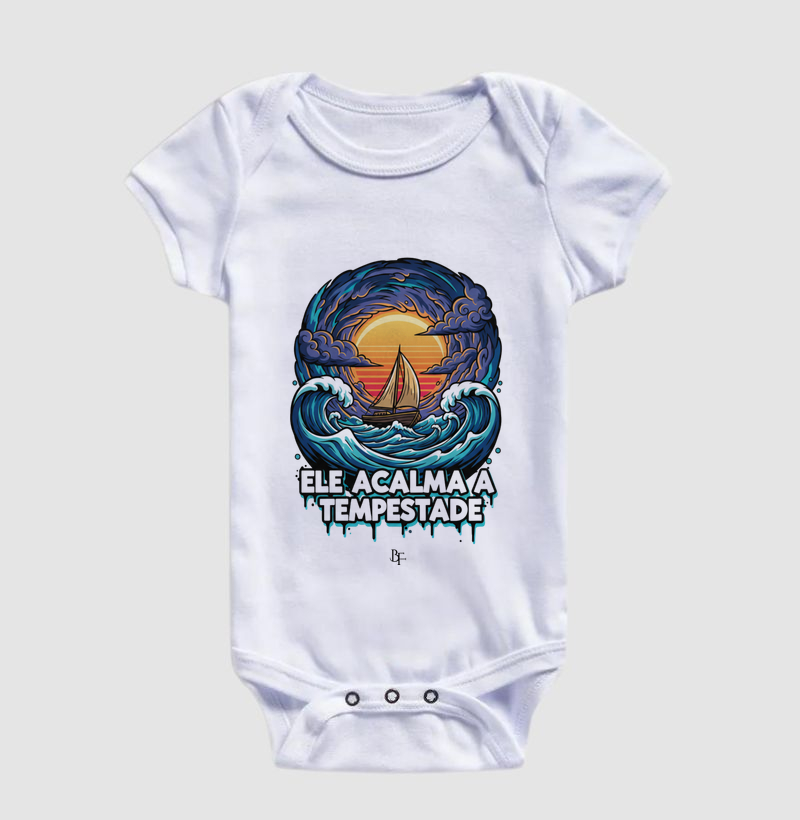 Ele acalma a tempestade 