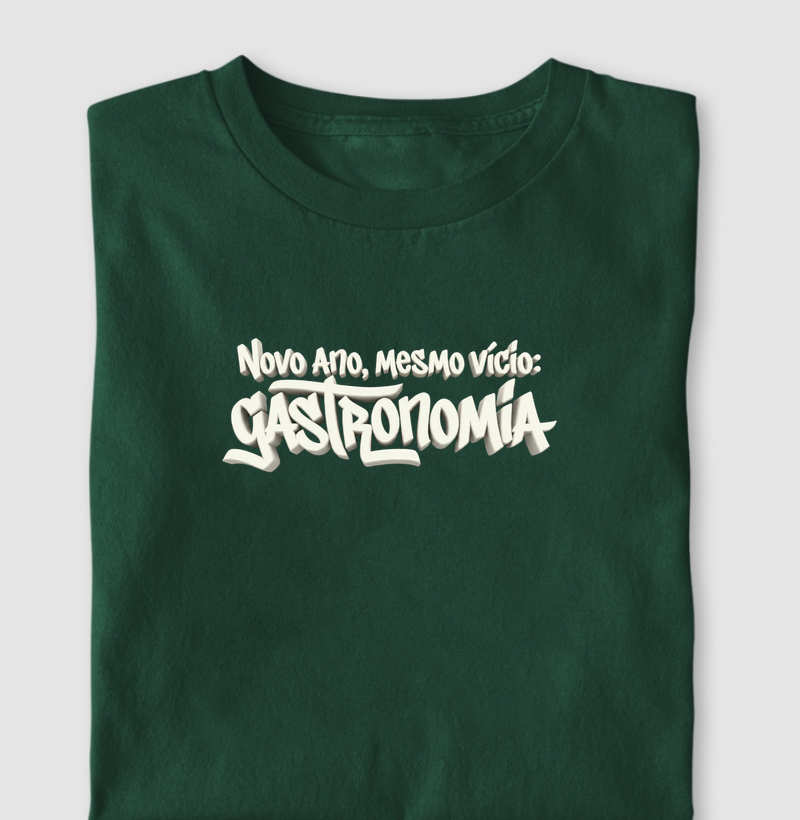 Novo ano, mesmo vício: gastronomia.