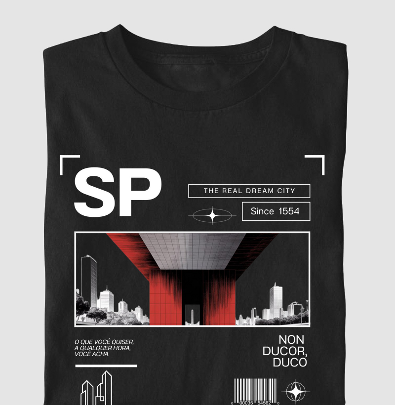 Camiseta "SP: Non Ducor, Duco" - O Caos que Amamos