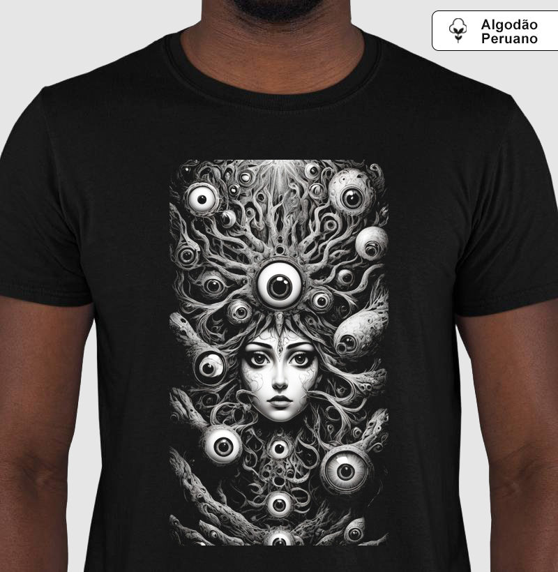 Psychedelic Woman Eyes