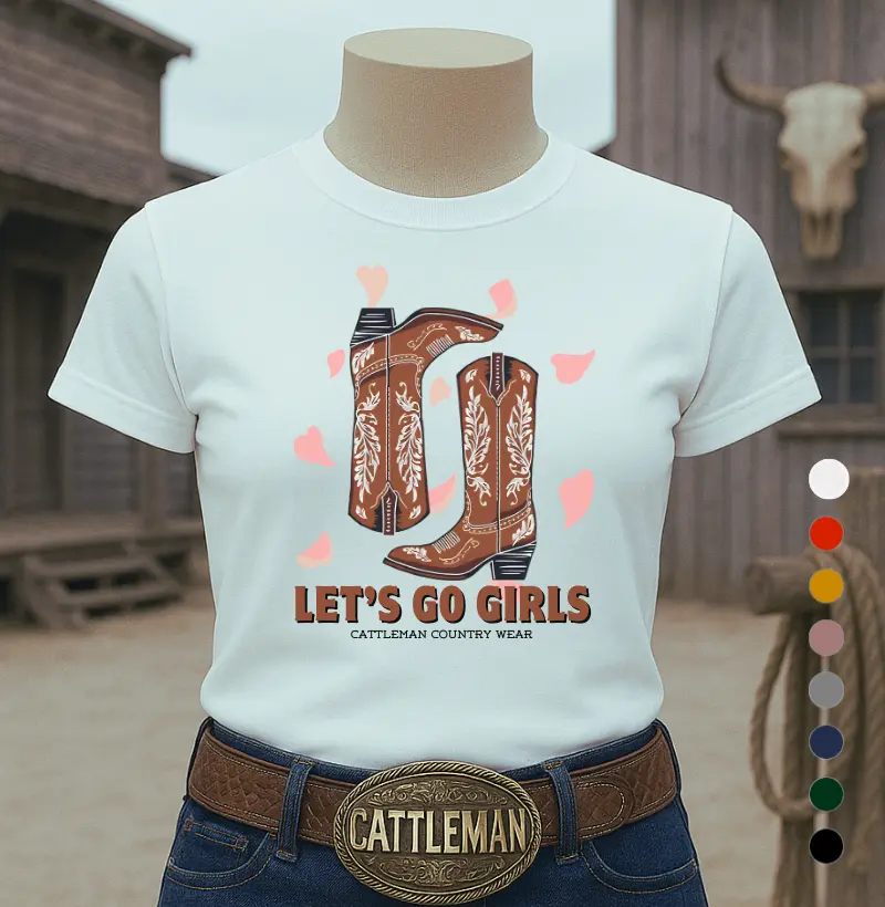 Camiseta LET'S GO GIRLS