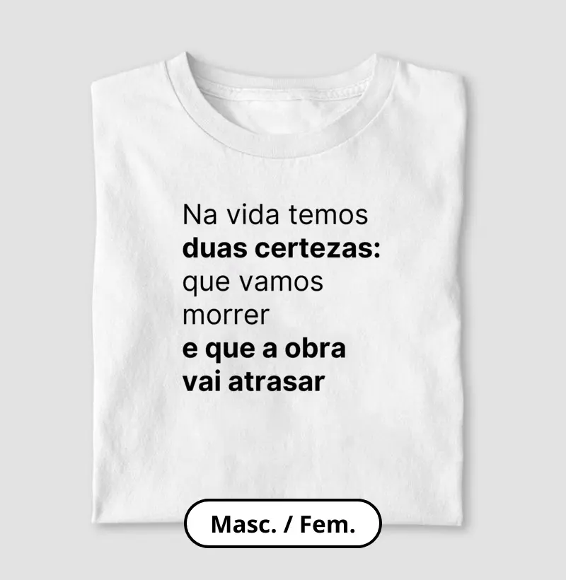 Certezas da vida