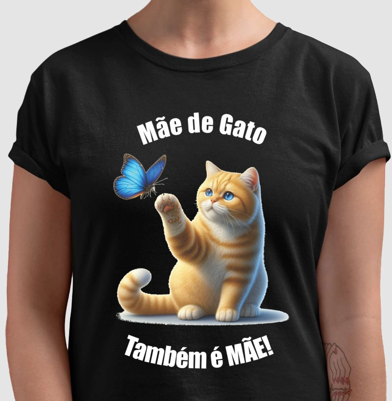Mãe de gato ruivo