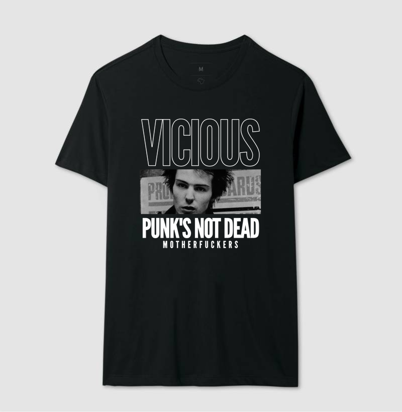 Camiseta Sid Vicious, Punk's not dead 