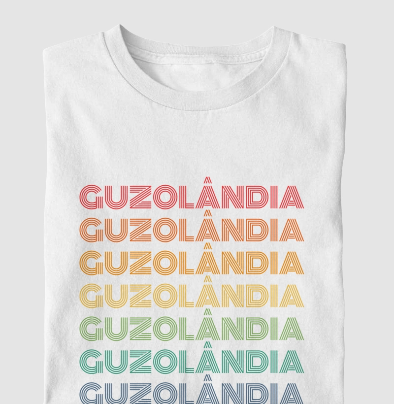 Guzolândia Letreiro Retrô