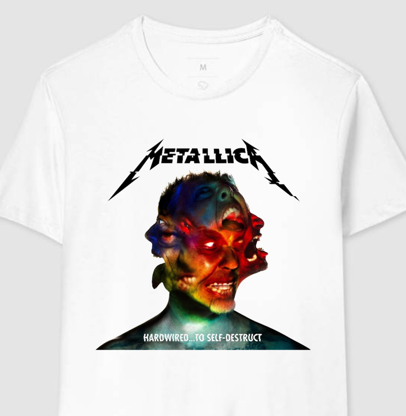 Camiseta Metallica – Hardwired...To Self-Destruct