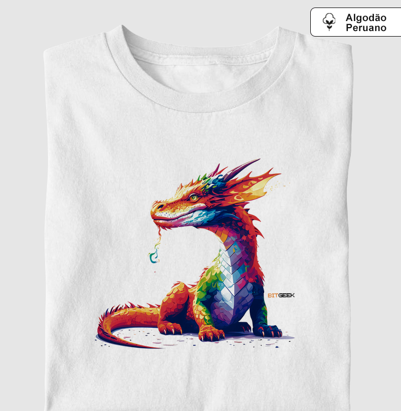 Camiseta Algodão Peruano Fúria Cromática