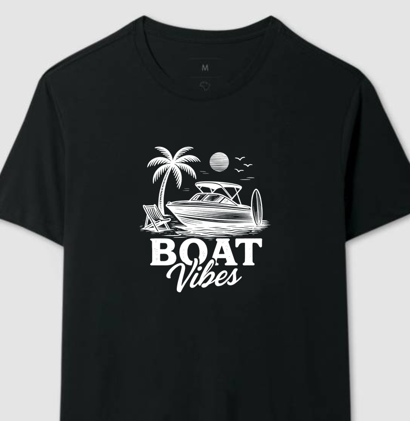 Boat Vibes - Algodão 30.1