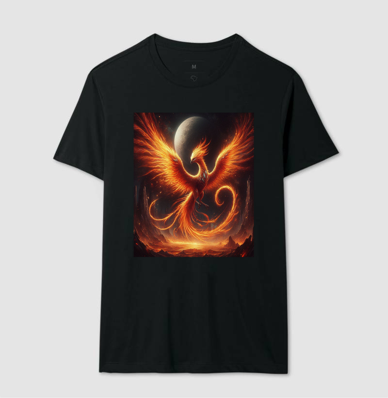 Camisa "Fênix - Renascimento das Cinzas"