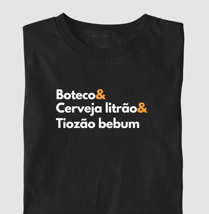 Boteco & Cerveja litrão & Tiozão bebum