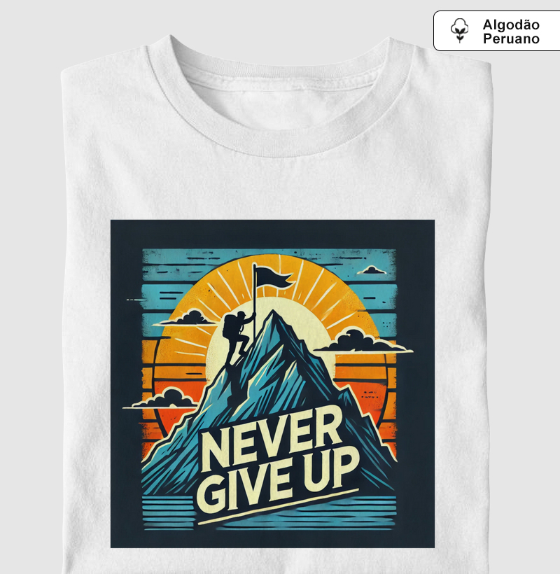 Never give up