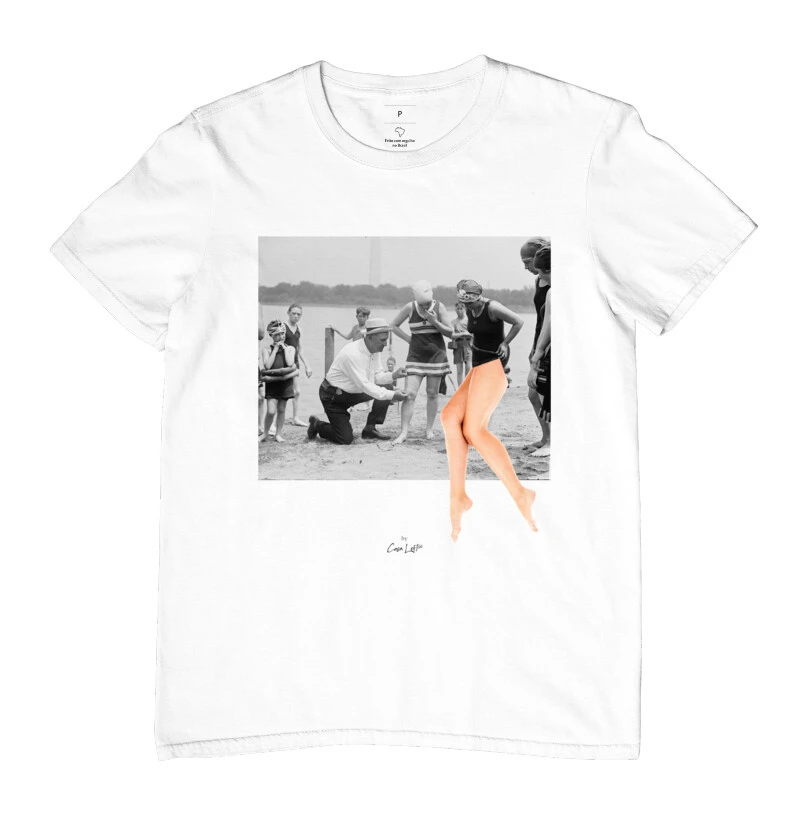 Camiseta Pernas Pra Que Te Quero cl320
