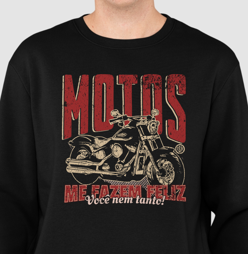 Motos me fazem feliz