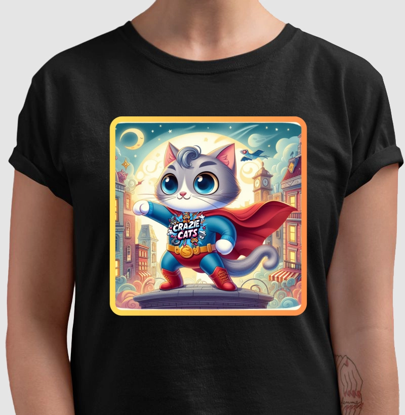 Gato Fantasiado de Herói 5