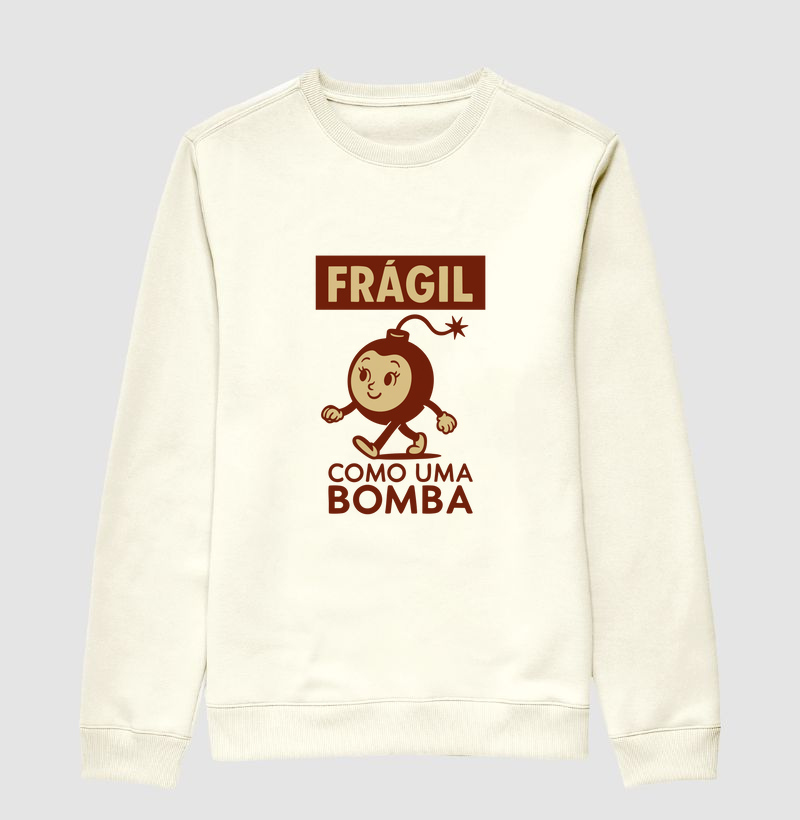 Frágil como uma bomba.