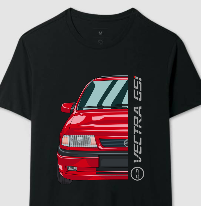 Vectra GSI Vermelho Bach Perfil