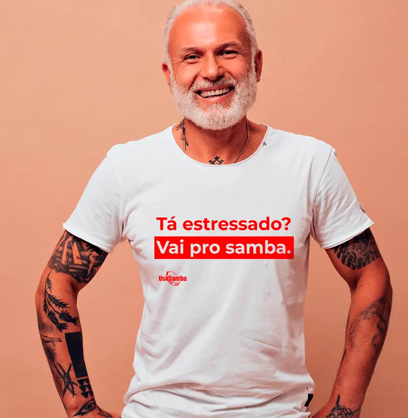 Tá estressado? Vai pro samba.