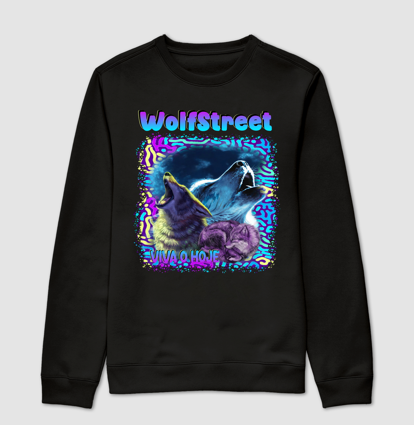 Camiseta Wolf Bootleg 100%Algodão 09