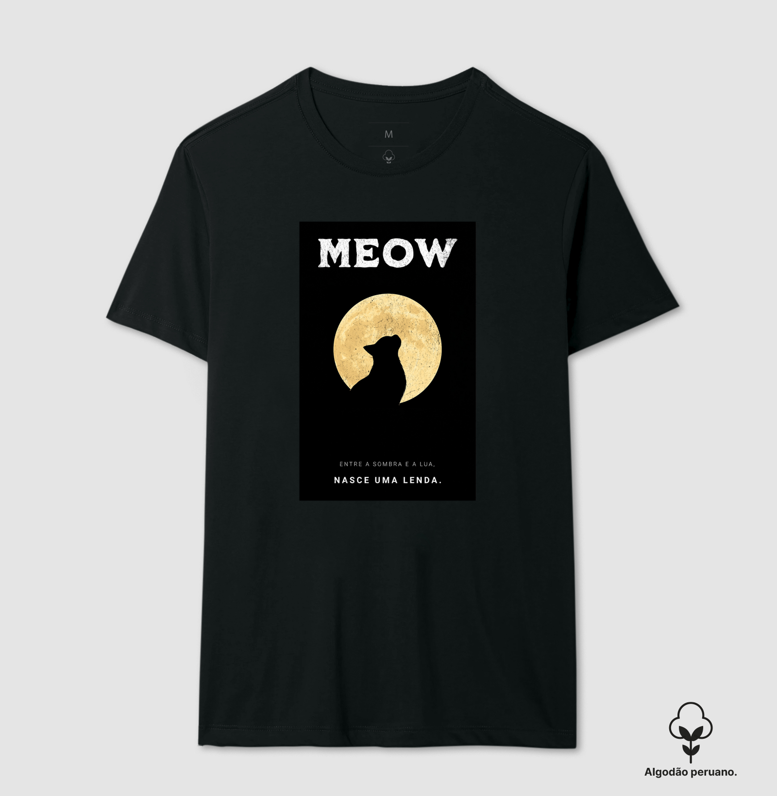 Camiseta ENTRE A SOMBRA E A LUA